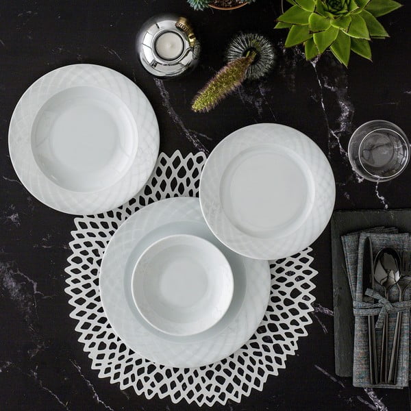 Jedilni set 24 kos Basic - Güral Porselen-image-1