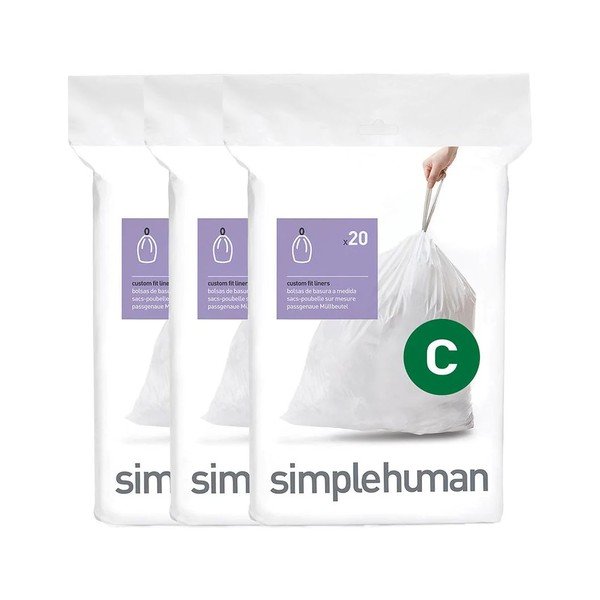 Vreče za smeti 60 kosov 12 l C - simplehuman-image-3