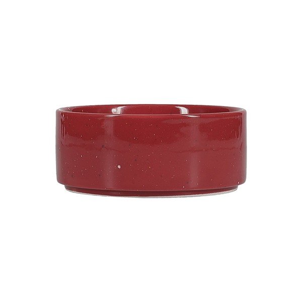 Bordo rdeča porcelanasta skledica 500 ml Fika – ONA