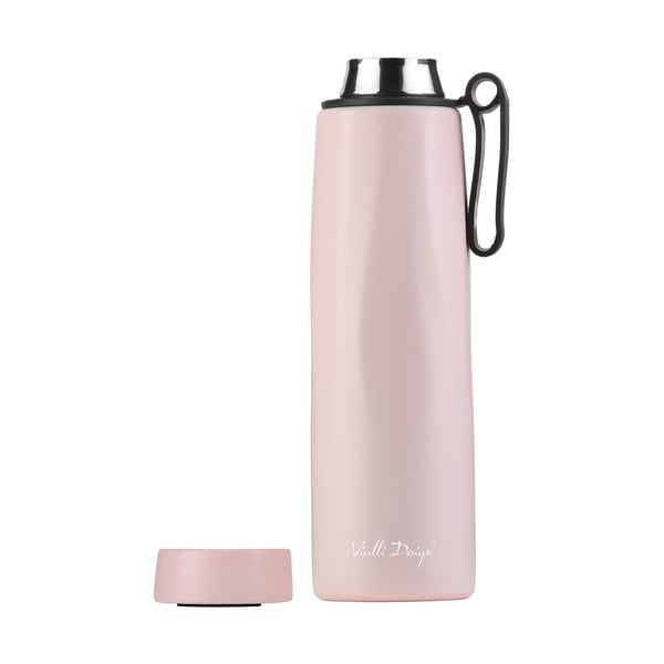 Rožnata termoska 500 ml Fuori – Vialli Design