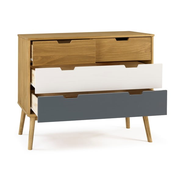 Komoda iz borovega lesa Marckeric Cusco, 100 x 82 cm-image-4