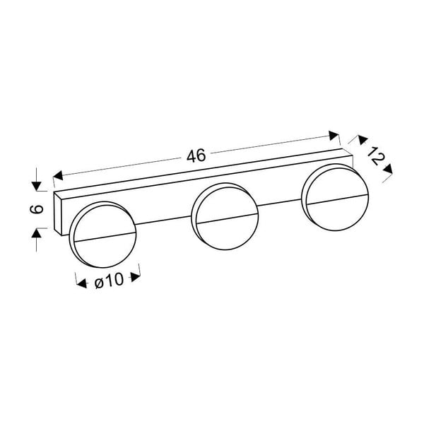 Bela LED stenska svetilka Sing – Candellux Lighting-image-3