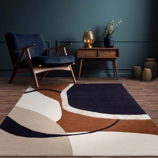 Opečnato oranžna ročno tkana volnena preproga 160x230 cm Matrix – Asiatic Carpets