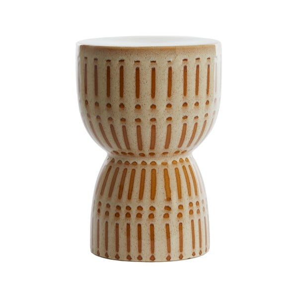 Keramična okrogla stranska mizica ø 28,5 cm Finca – Light & Living