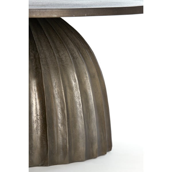 Kovinska okrogla stranska mizica ø 70 cm Veglia – Light & Living-image-3