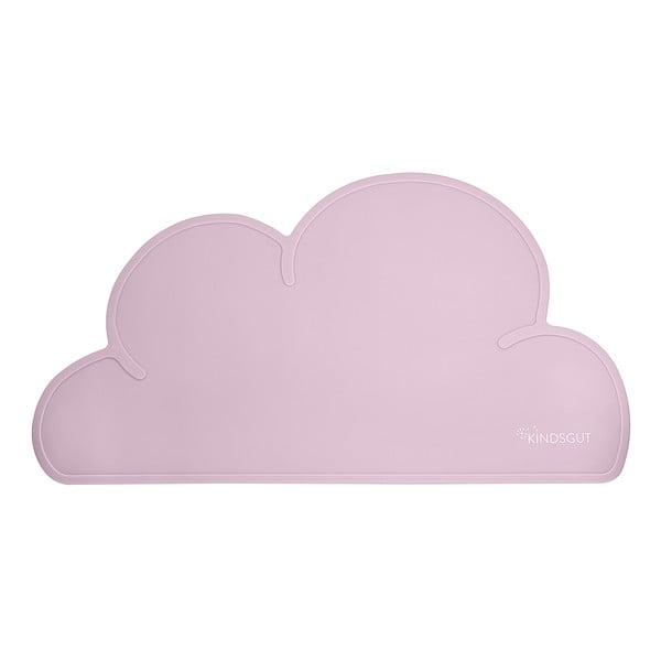 Roza silikonski pogrinjek Kindsgut Cloud, 49 x 27 cm