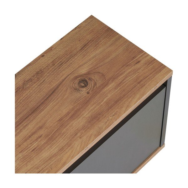 Antracitno siva TV omarica 160x42x30 cm Sentinel – Kalune Design-image-4