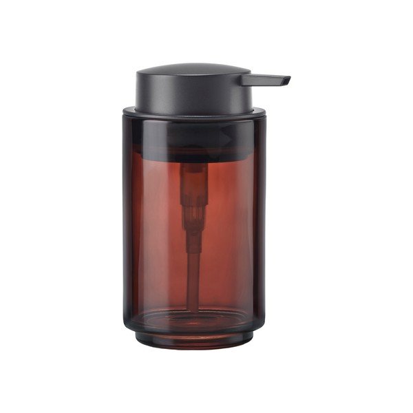 Rjav steklen dozirnik za milo 250 ml Tada – Zone