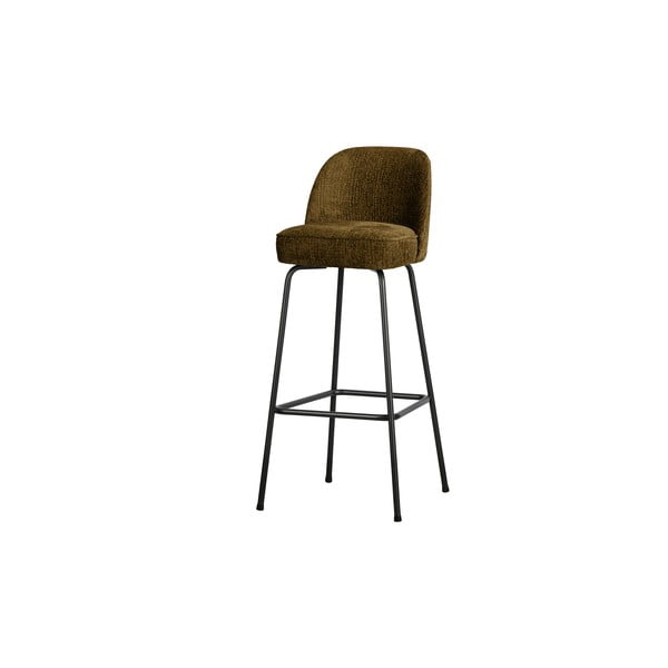 Žameten barski stol v bronasti barvi (višina sedeža 79 cm) Vogue – WOOOD-image-1