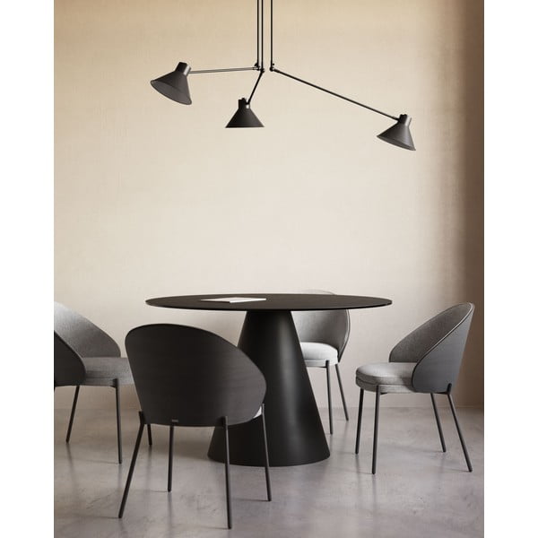 Okrogla jedilna miza ø 120 cm Wilshire – Kave Home-image-1