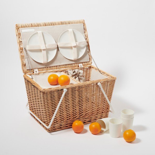 Košara za piknik Sunnylife Natural, 48 x 28 cm-image-4