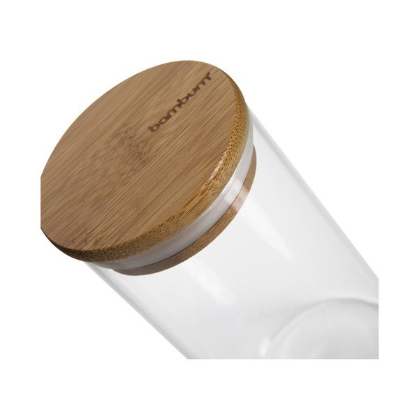 Stekleni kozarec s pokrovom Bambum Bolla, 450 ml-image-1