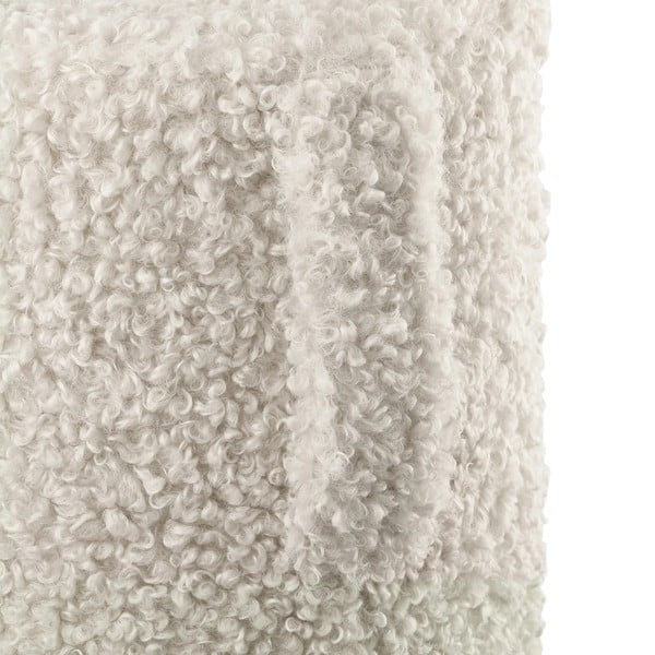 Bež tabure iz tkanine bouclé Teddy – Blomus-image-3