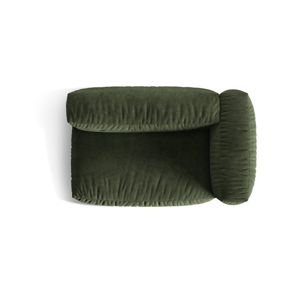 Zelen žameten modul za sedežno garnituro (desni kot) Martina – Micadoni -image-3