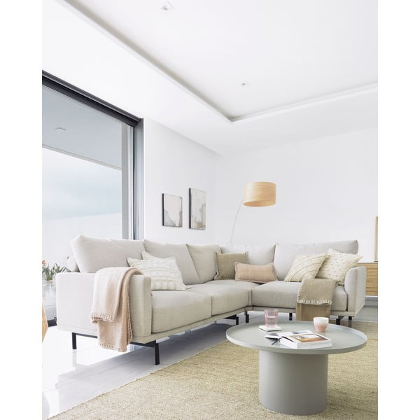 Kovinska okrogla stranska mizica ø 72 cm Fleksa – Kave Home-image-2