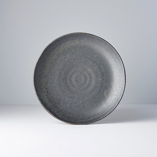 Črna keramičen krožnik MIJ BB, ø 24,5 cm-image-3