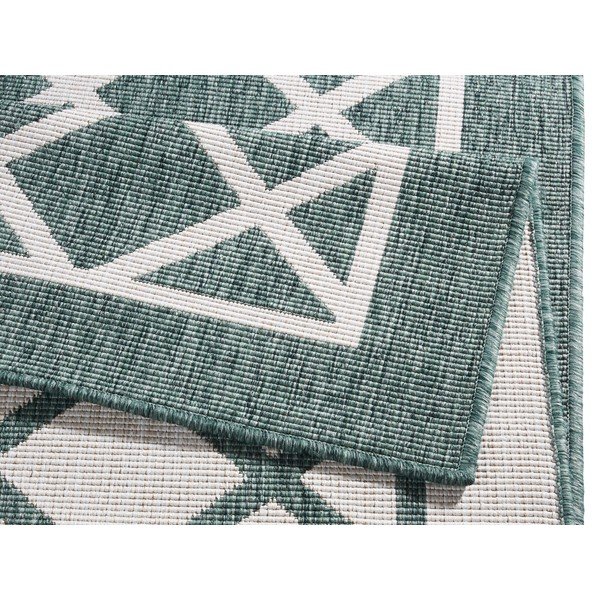 Zeleno-krem zunanja preproga NORTHRUGS Sydney, 80 x 250 cm-image-4