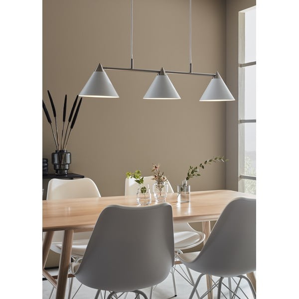 Bela trojna viseča svetilka Markslöjd Klint-image-1