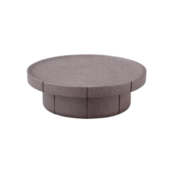 Temno siv podstavek za milo iz poliresina Kua – Blomus