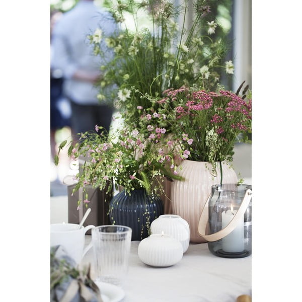 Bel porcelanast svečnik za čajno svečko Kähler Design Hammershoi, ⌀ 10 cm-image-3