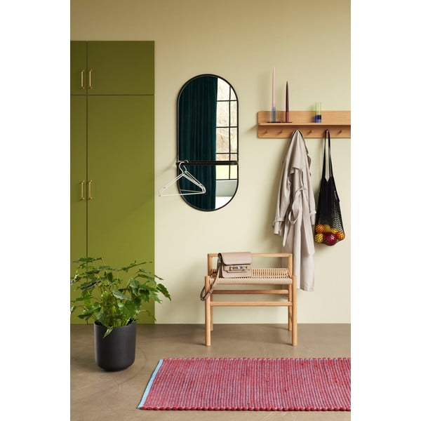 Stensko ogledalo s polico 21x102 cm Carry – Hübsch-image-2