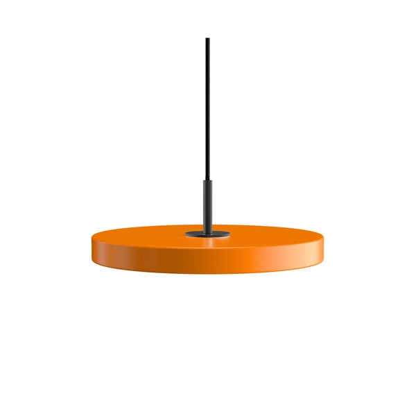 Oranžna LED viseča svetilka s kovinskim senčnikom ø 31 cm Asteria Mini – UMAGE