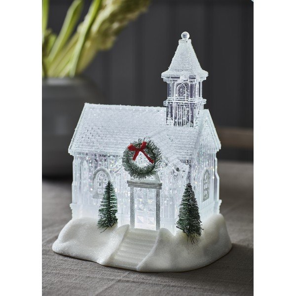 Bela božična svetlobna dekoracija Chapelle – Markslöjd-image-1