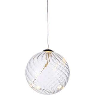 LED svetlobna dekoracija Sirius Wave Ball, Ø 8 cm