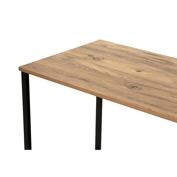 Pisalna miza v borovem dekorju 60x240 cm Twin – Kalune Design-image-4