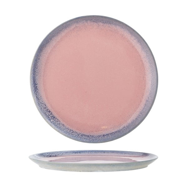 Svetlo rožnat lončen krožnik ø 26,5 cm Paula – Bloomingville
