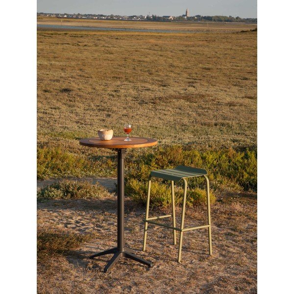 Aluminijasta okrogla vrtna miza ø 68 cm Spring – Ezeis-image-1