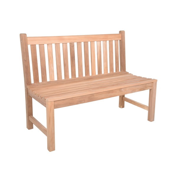 Vrtna klop iz masivnega lesa v naravni barvi Solo – Garden Pleasure-image-3