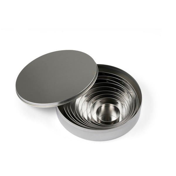 Modelčki za piškote v kompletu 9 ks Round – Blomsterbergs-image-2