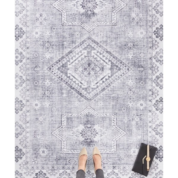 Svetlo siva preproga Nouristan Gratia, 80 x 200 cm-image-1