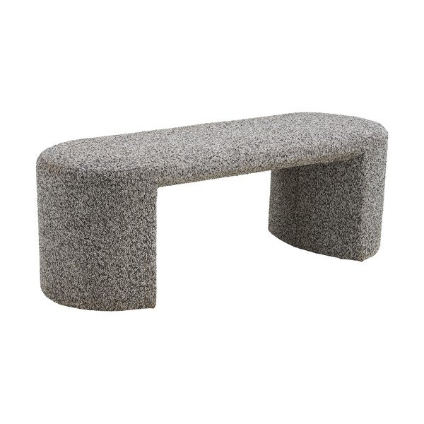 Siva klop iz tkanine bouclé Westport – House Nordic-image-2