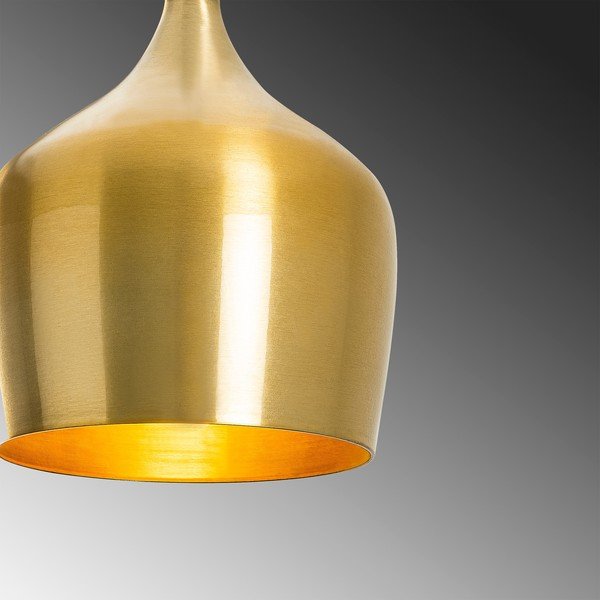 Viseča svetilka v zlati barvi s kovinskim senčilom ø 22 cm Dodo – Opviq lights-image-3