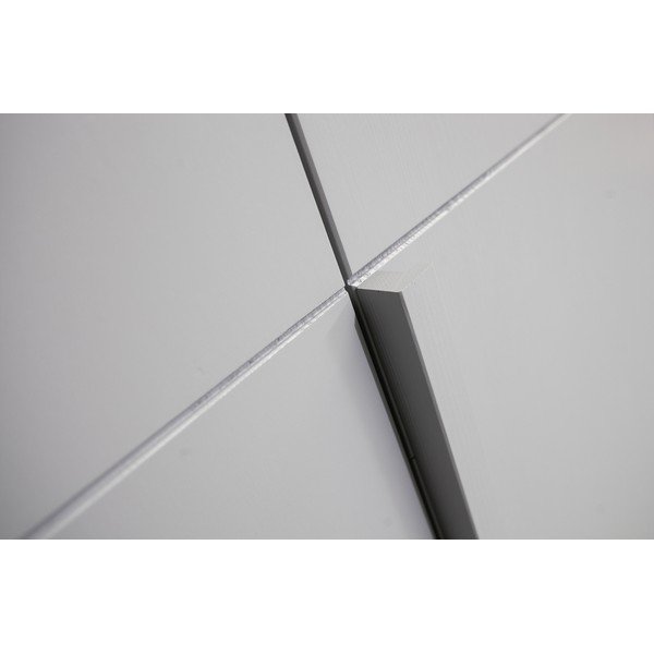 Siva modularna garderobna omara iz masivnega bora 142x215 cm Pure – WOOOD-image-1