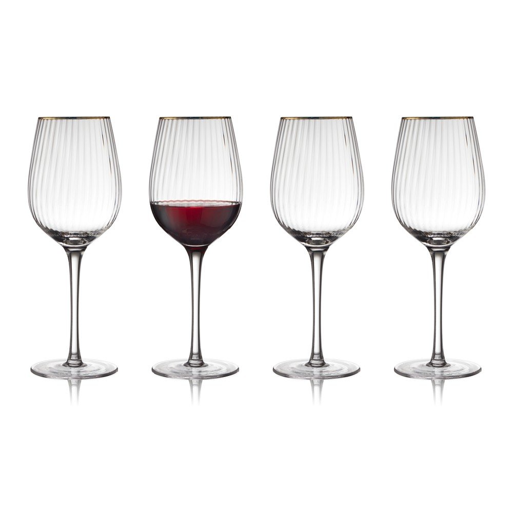 Kozarci v kompletu 4 ks za vino 300 ml Palermo