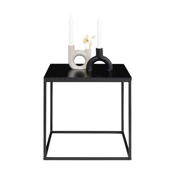 Črna klubska mizica House Nordic Vita , 45 x 45 cm-image-4