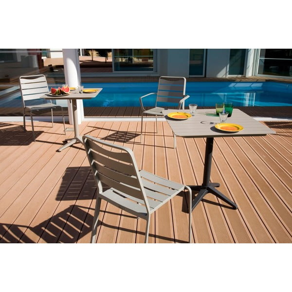 Aluminijasta vrtna miza 67x67 cm Spring – Ezeis-image-1