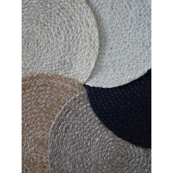 Kremno bela obojestranska/ročno tkana preproga iz jute 160x230 cm Braided – Hanse Home-image-4
