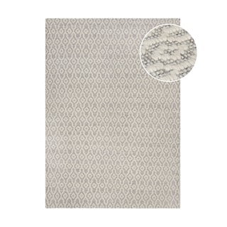 Sivo-bež volnena preproga Flair Rugs Dream, 120 x 170 cm