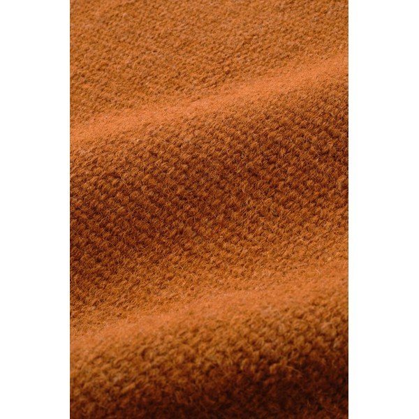 Gorčično rumen ročno tkan tekač iz mešanice volne 70x200 cm Row – Jotex-image-2