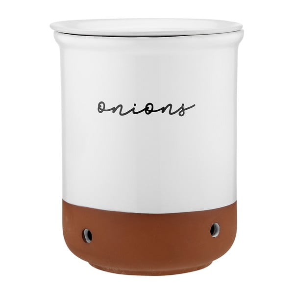 Posoda za shranjevanje za čebulo in česen iz terakote Eco – Ladelle