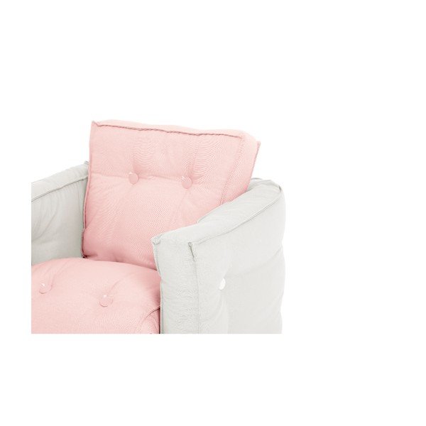 Karup Design Mini Dice Pink//Creamy zložljiv otroški fotelj-image-2