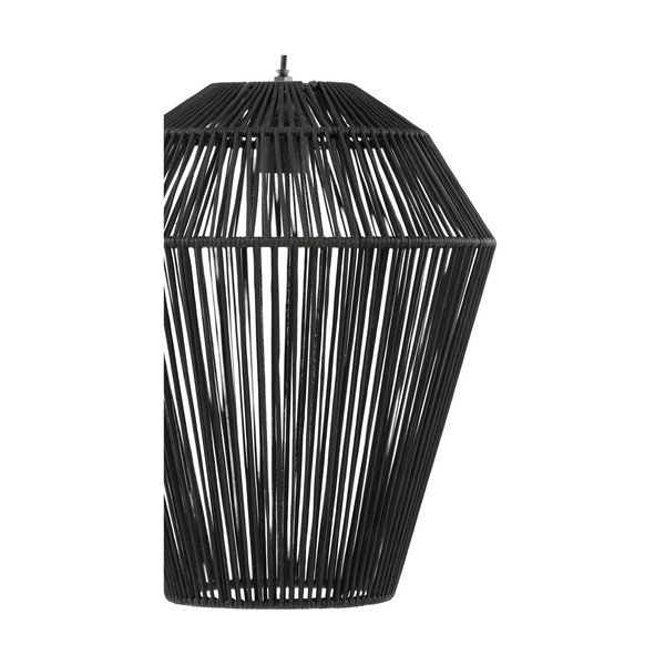 Črna stropna svetilka ø 30 cm Deya - Light & Living-image-4