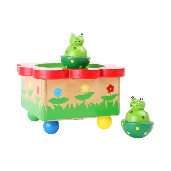 Lesena glasbena igrača Legler Frog Pond