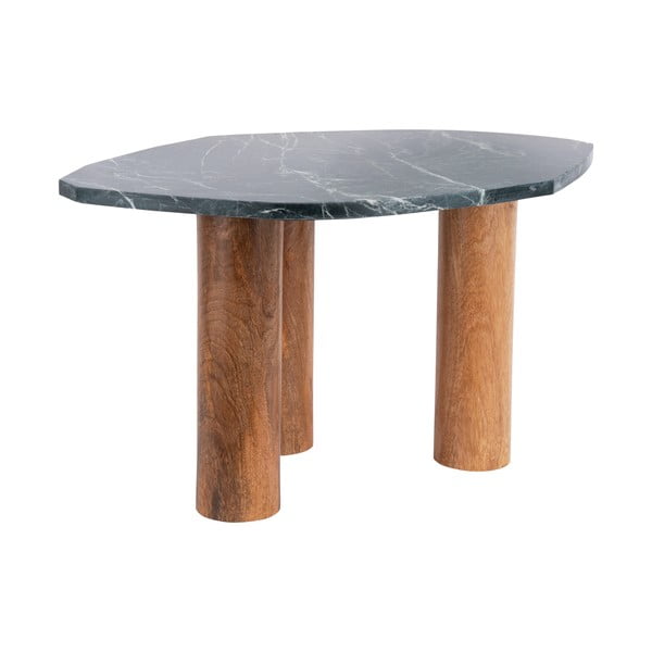 Stranska mizica z mizno ploščo v marmornem dekorju 50x75 cm Organic   – Leitmotiv-image-4