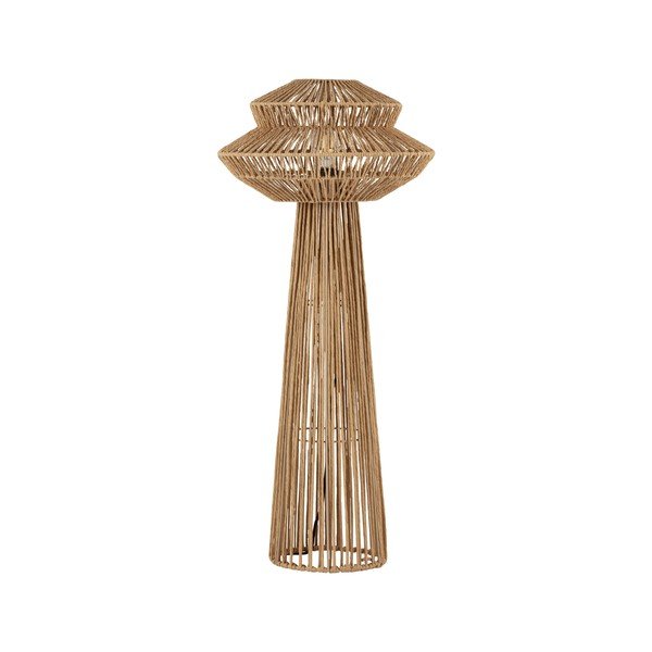 Stoječa svetilka iz vrvi v naravni barvi (višina 90,5 cm) Nua – Nova Luce