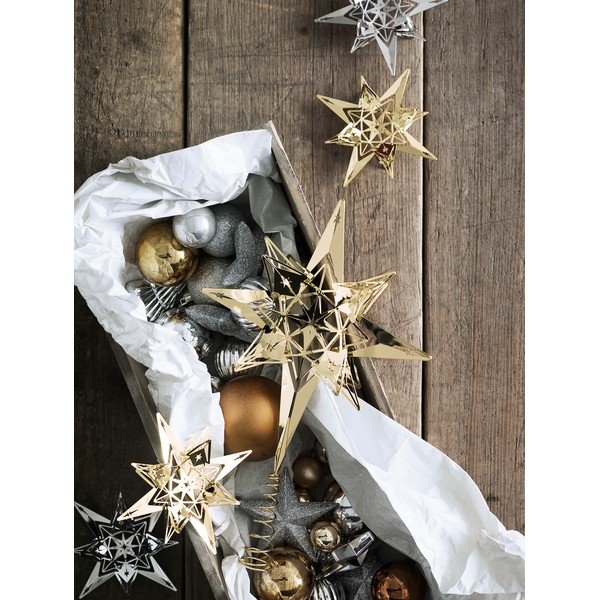 Srebrna božična zvezda Kähler Design-image-4